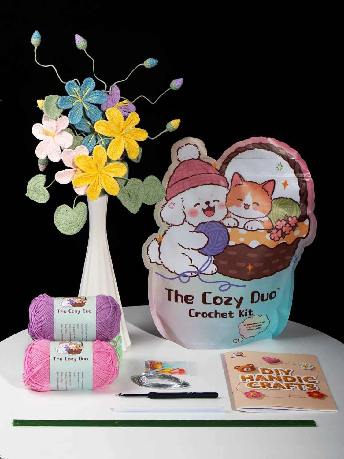 Crochet Tung Blossom Kit | Symbol of "Eternal Love"