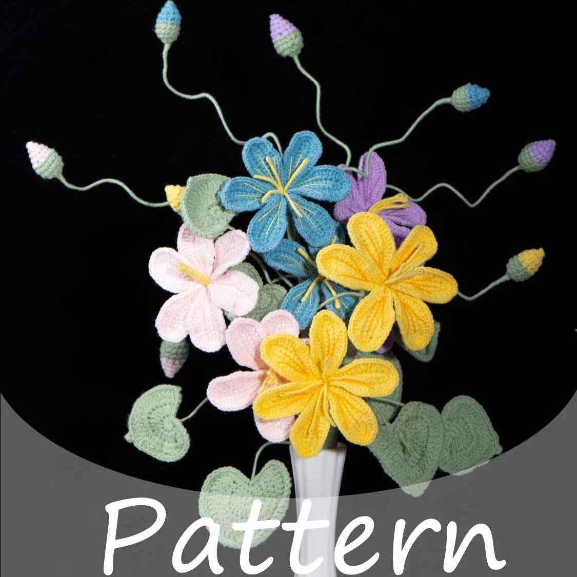 Crochet Tung Blossom Kit | Symbol of "Eternal Love"