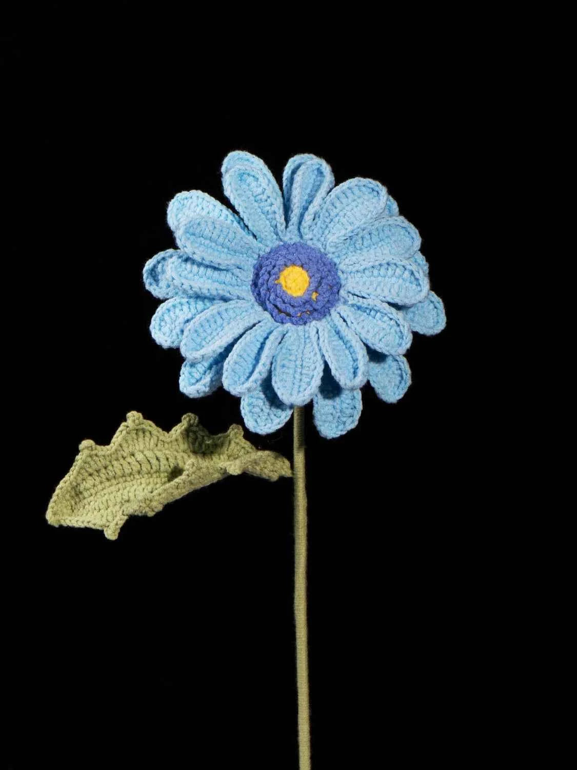 Crochet Gerbera Daisy | Everlasting Yarn Flower