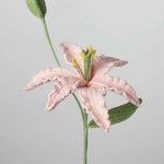 Crochet Lily (with bud) | Handmade Lilium Casa Blanca