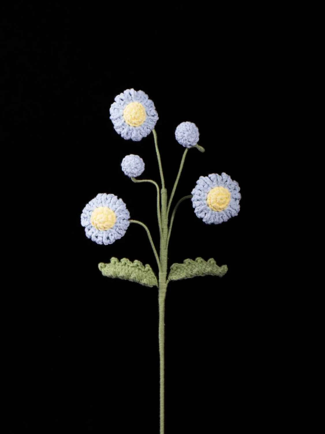 Crochet Multi-Head Daisy – Everlasting Mini Daisy