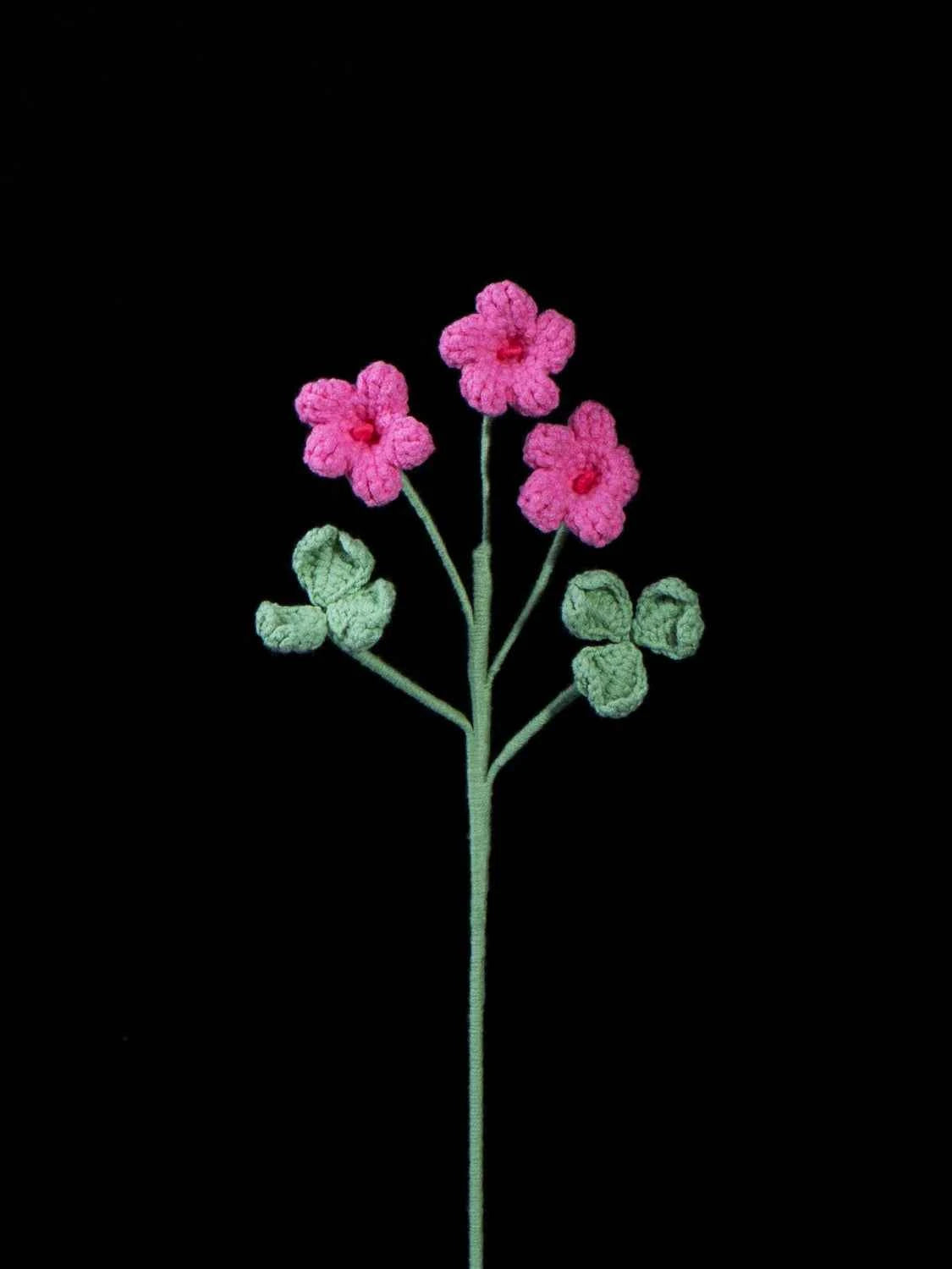 Crochet Oxalis Flower-Handmade Everlasting Flower