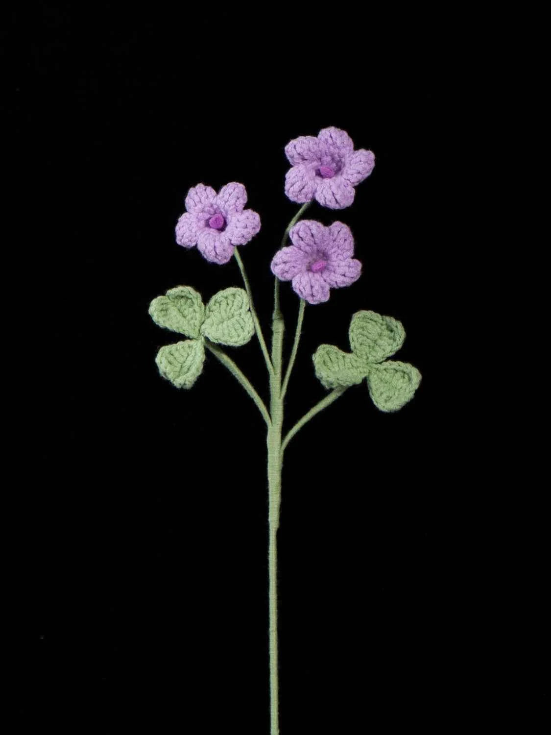 Crochet Oxalis Flower-Handmade Everlasting Flower