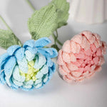 DIY Crochet Dahlia Flower Kit - Handmade Everlasting Blooms