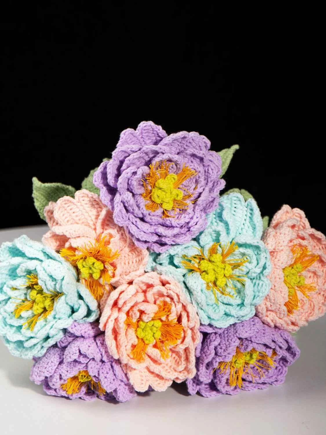 DIY Handmade Diamond Peony Flower Material Set