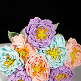 DIY Handmade Diamond Peony Flower Material Set
