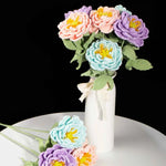 DIY Handmade Diamond Peony Flower Material Set