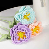 DIY Handmade Diamond Peony Flower Material Set