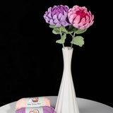 DIY Crochet Dahlia Flower Kit - Handmade Everlasting Blooms