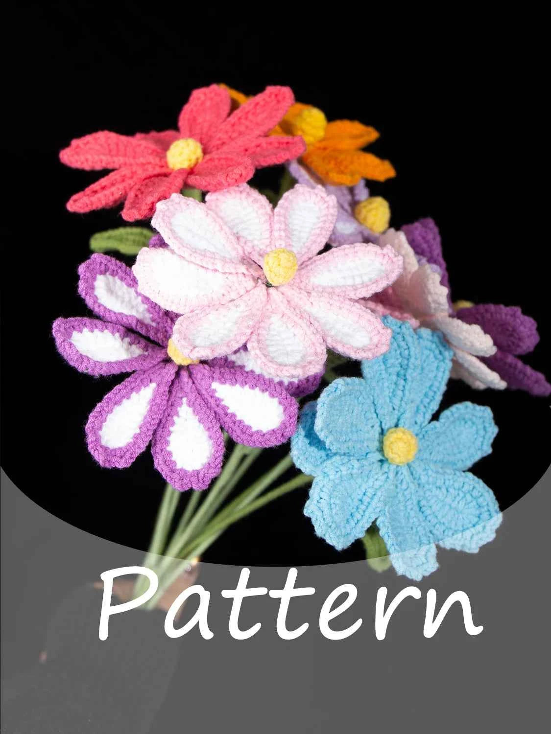 DIY Crochet Galsang Flower Kit