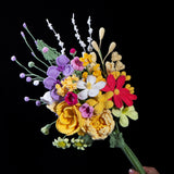 Dopamine Crochet Flower Bouquet (16pieces)