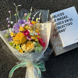 Dopamine Crochet Flower Bouquet (16pieces)