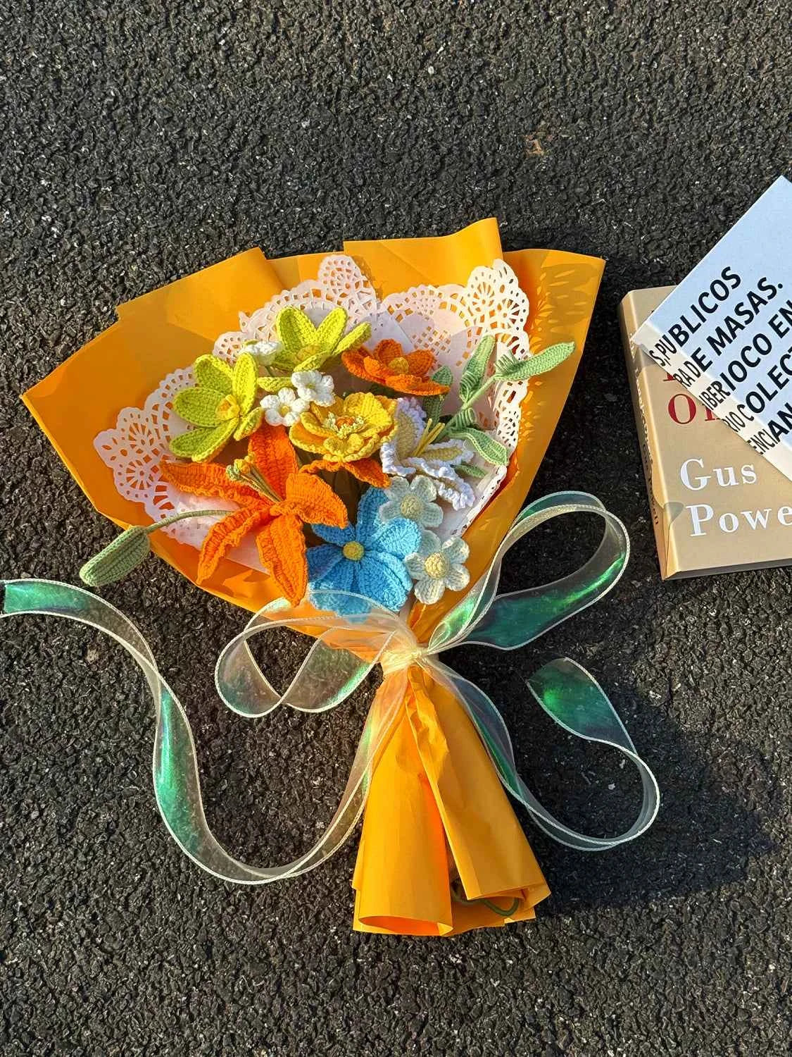 Handmade Crochet Flower Bouquet - Forever Floral Gift for Her