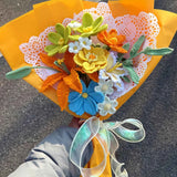 Handmade Crochet Flower Bouquet - Forever Floral Gift for Her