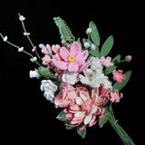 Epiphyllum Flower Crochet Bouquet (14 pieces)