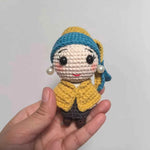 Girl with a Pearl Earring crochet kit