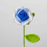 Hand Crocheted Single Rose Bouquet for Valentine's Day