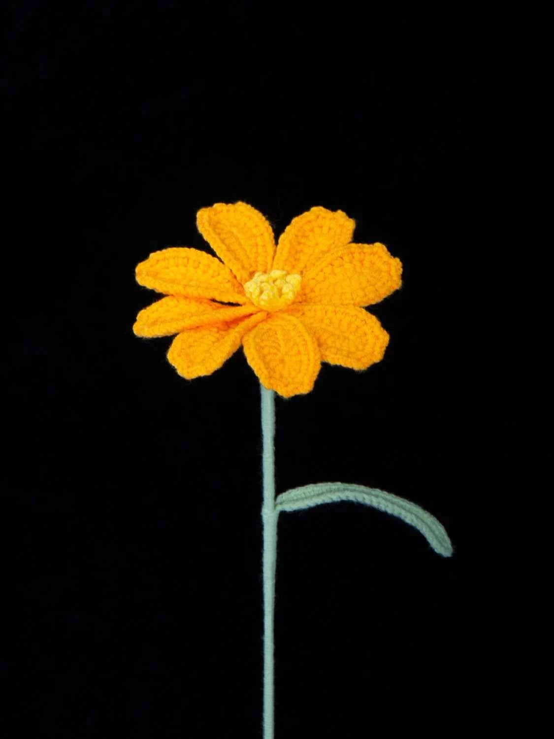Handcrafted Crochet Galsang (Kashmir) Flower