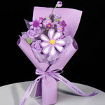Handmade Crochet Flower Bouquet – Knitted Gesang Gift, Forever Flowers for Birthday, Mother's Day, Wedding Decor