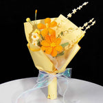 Handmade Crochet Flower Bouquet – Knitted Gesang Gift, Forever Flowers for Birthday, Mother's Day, Wedding Decor