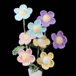 Handmade Crochet Afghan Flower