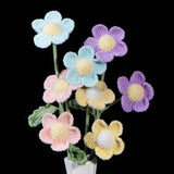 Handmade Crochet Afghan Flower