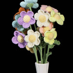 Handmade Crochet Afghan Flower