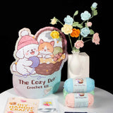 Handmade Crochet Barbie Rose Bouquet Material Kits