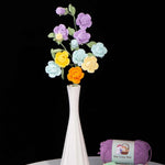 Handmade Crochet Barbie Rose Bouquet Material Kits