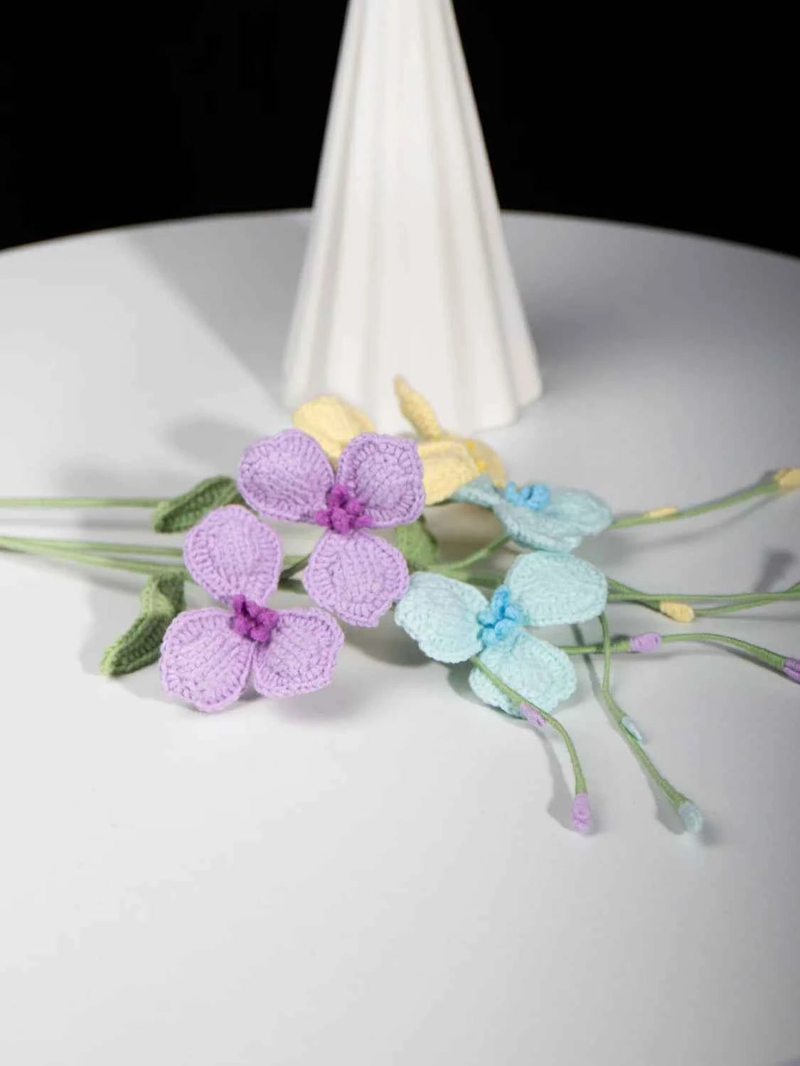 Handmade Crochet Bridal Veil Flower