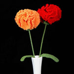 Handmade Crochet Carnation Flower-Aesthetic Home Decor