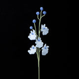 Handmade Crochet Dancing Orchid Forever Blooming Artificial Flower Bouquet
