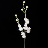 Handmade Crochet Dancing Orchid Forever Blooming Artificial Flower Bouquet