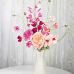 Handmade Crochet Flower Bouquet – Rose Forever Blooms