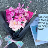 Handmade Crochet Flower Bouquet – Rose Forever Blooms