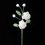 Amigurumi Jasmine Flower | Knitted Floral Gift | Home Table Decor