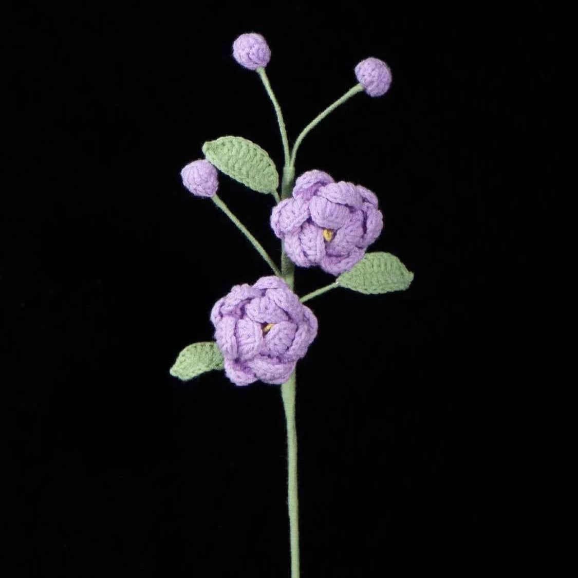 Amigurumi Jasmine Flower | Knitted Floral Gift | Home Table Decor