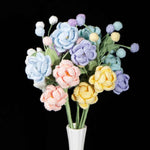 Amigurumi Jasmine Flower | Knitted Floral Gift | Home Table Decor