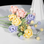 Amigurumi Jasmine Flower | Knitted Floral Gift | Home Table Decor