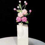Amigurumi Jasmine Flower | Knitted Floral Gift | Home Table Decor