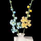 Handmade Crochet Larkspur– Everlasting Flower