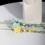 Handmade Crochet Larkspur– Everlasting Flower