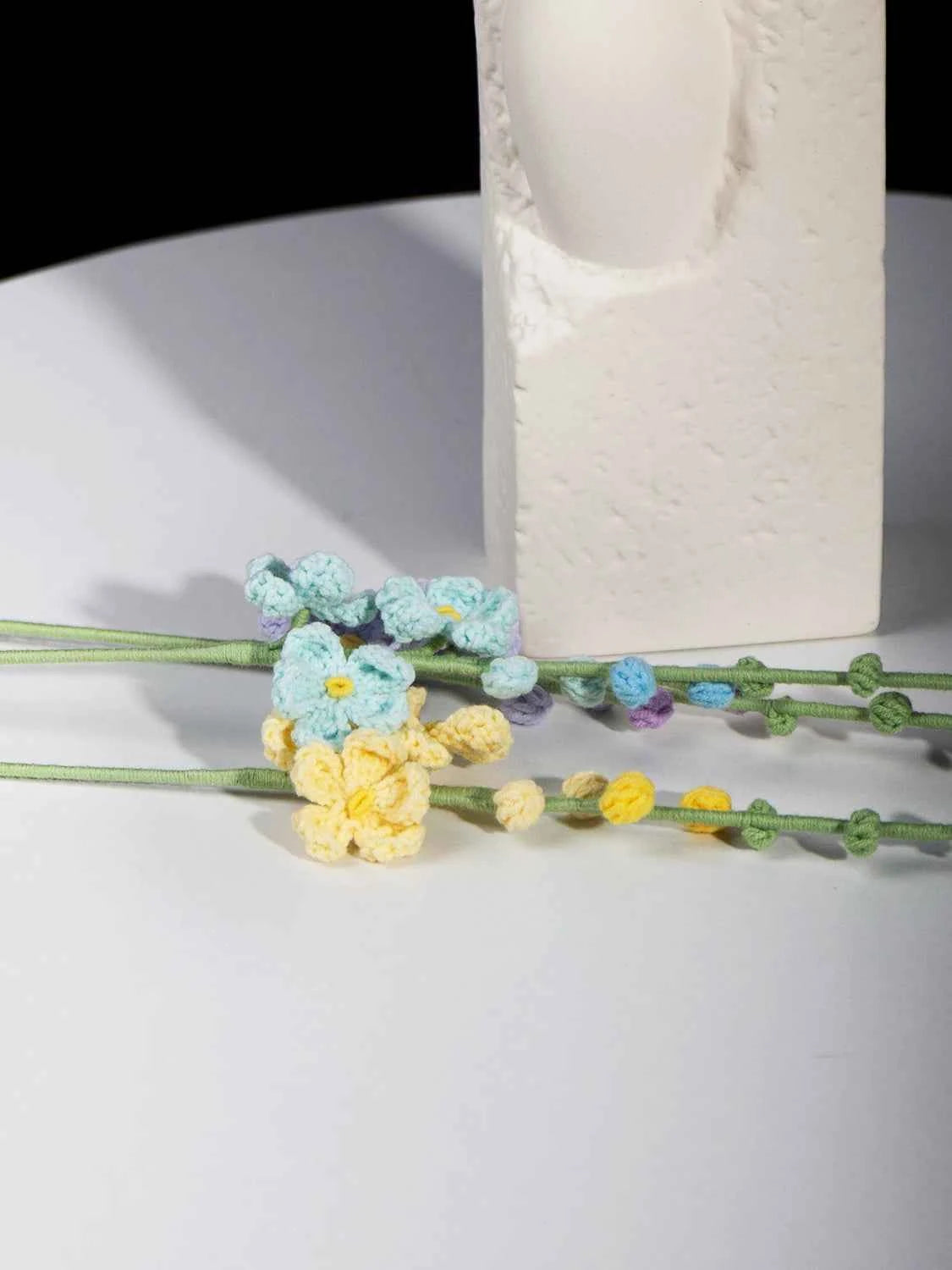 Handmade Crochet Larkspur– Everlasting Flower