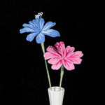 Handmade Crochet Lewisia (Lewisia cotyledon) | Realistic Fake Flower