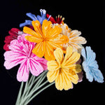 Handmade Crochet Lewisia (Lewisia cotyledon) | Realistic Fake Flower