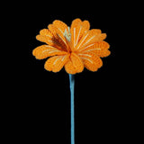 Handmade Crochet Lewisia (Lewisia cotyledon) | Realistic Fake Flower