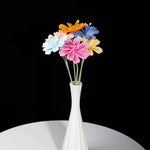 Handmade Crochet Lewisia (Lewisia cotyledon) | Realistic Fake Flower