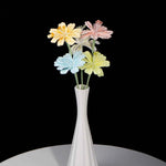 Handmade Crochet Lewisia (Lewisia cotyledon) | Realistic Fake Flower