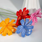 Handmade Crochet Lewisia (Lewisia cotyledon) | Realistic Fake Flower
