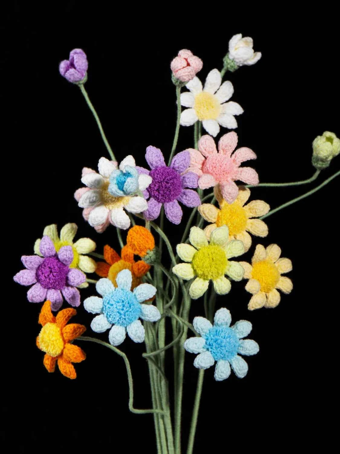 Handmade Crochet Osteospermum Flower